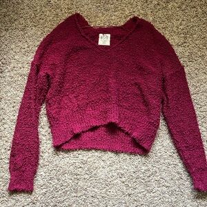Free People Theo V Neck Sweater